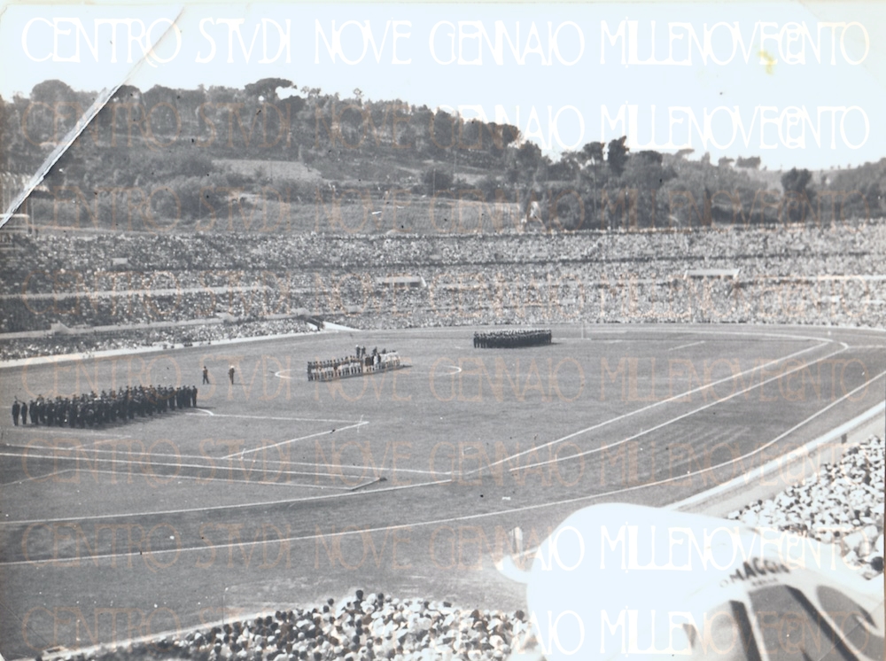 1953.05.17 Italia-Ungheria Inaugurazione Stadio Olimpico 2wtm